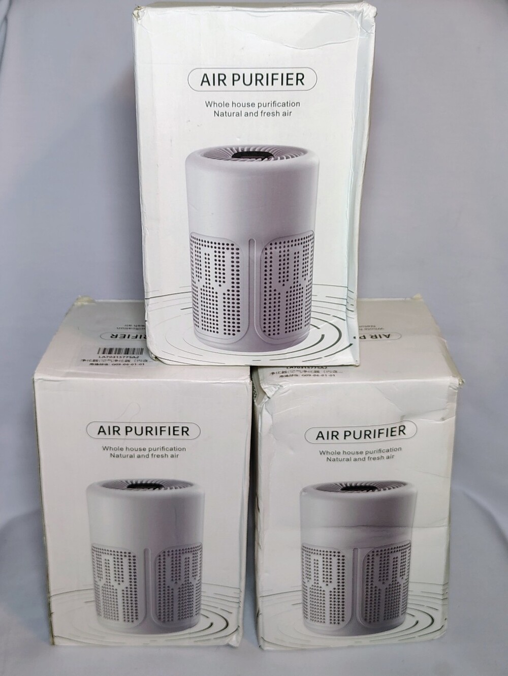 3 PACK Home HEPA Air Purifier Air Cleaner for Allergies Smoke Mold Odor Dust